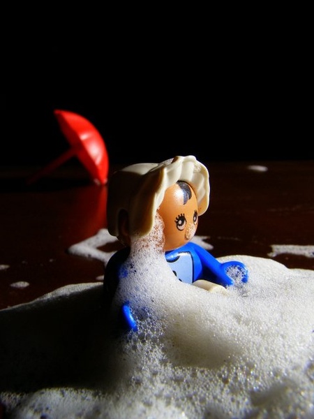 Bubble bath by Klara