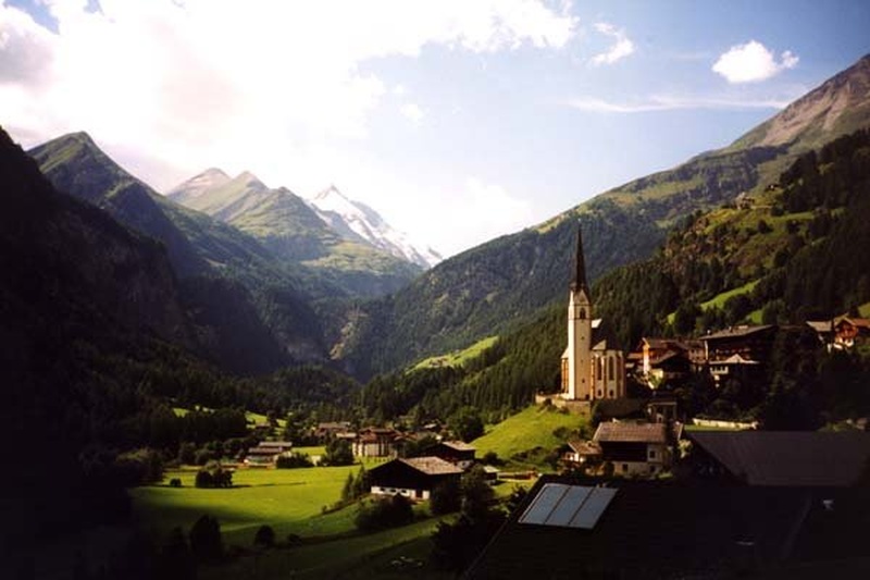 mountain village by tija