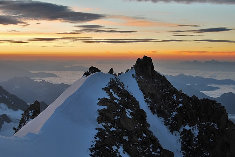 Mont Blanc du Tacul by Klemen Gričar