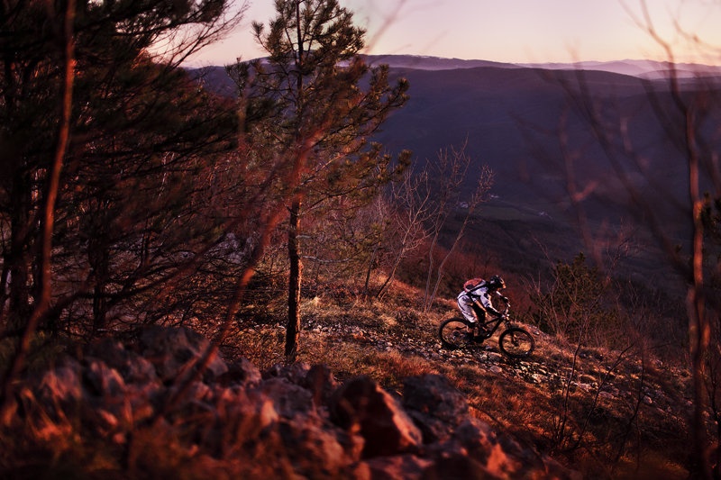Sunset ride by jan pirnat