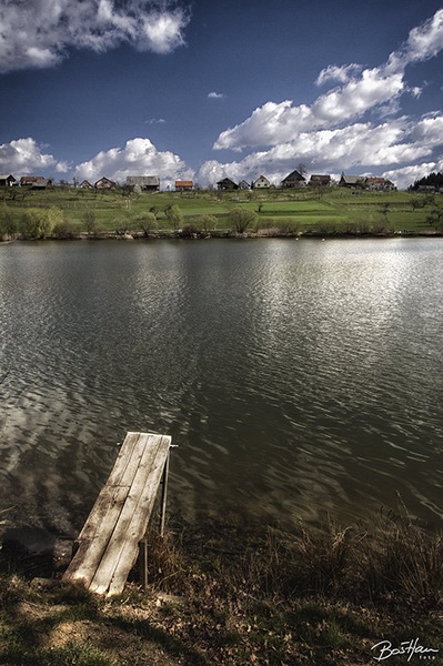 Šmartinsko jezero by Boštjan Rančigaj