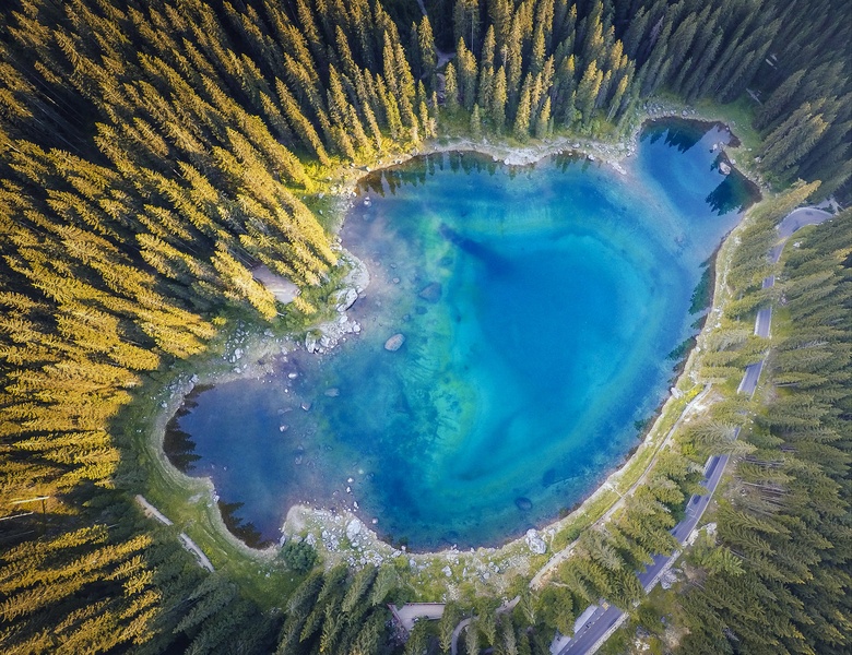 Lago di Carezza by Nina Lozej
