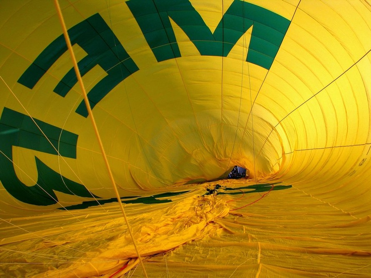 inside of a baloon by Nina Lozej
