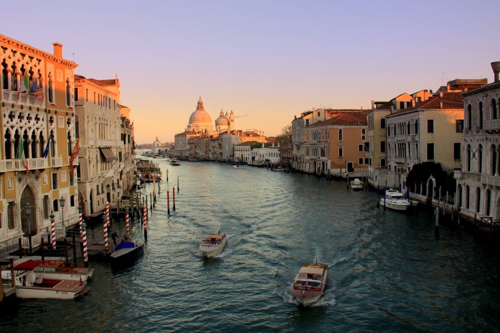 venice at sunset by Nina Lozej