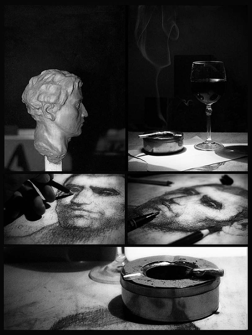 " too much art is barely enough " by Dejan B