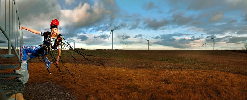 Wind farm by Matjaž Tančič