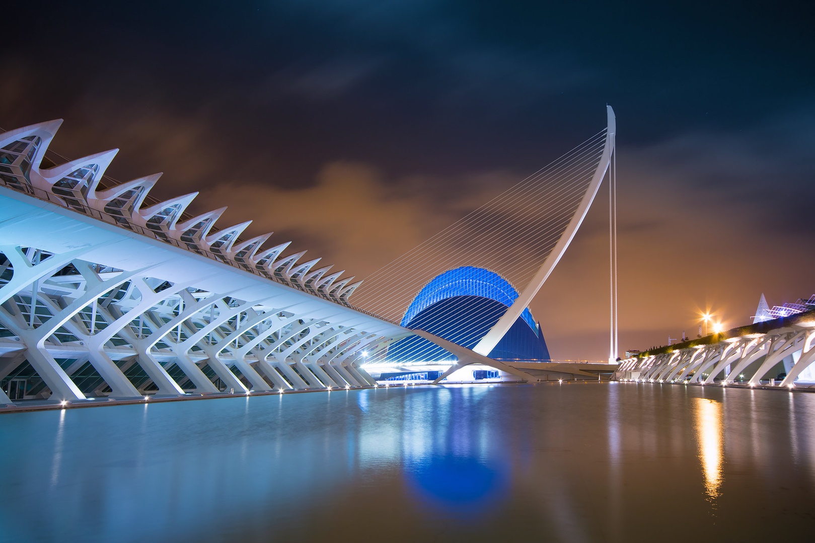 Valencia by night by Jessie