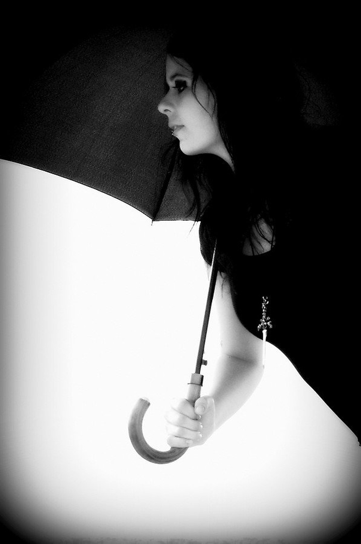 Beyond horizont (self-portrait) by
