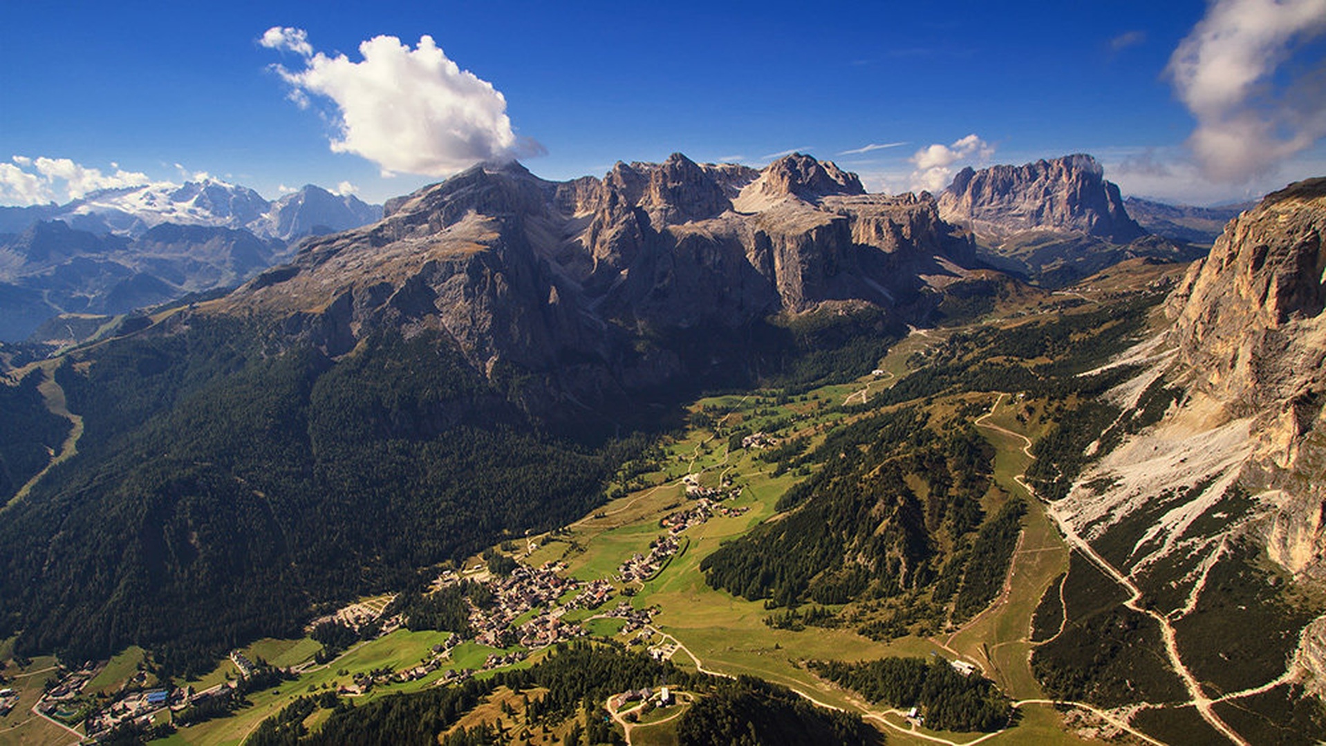 Dolomiti iz ptičje perspektive by stefan