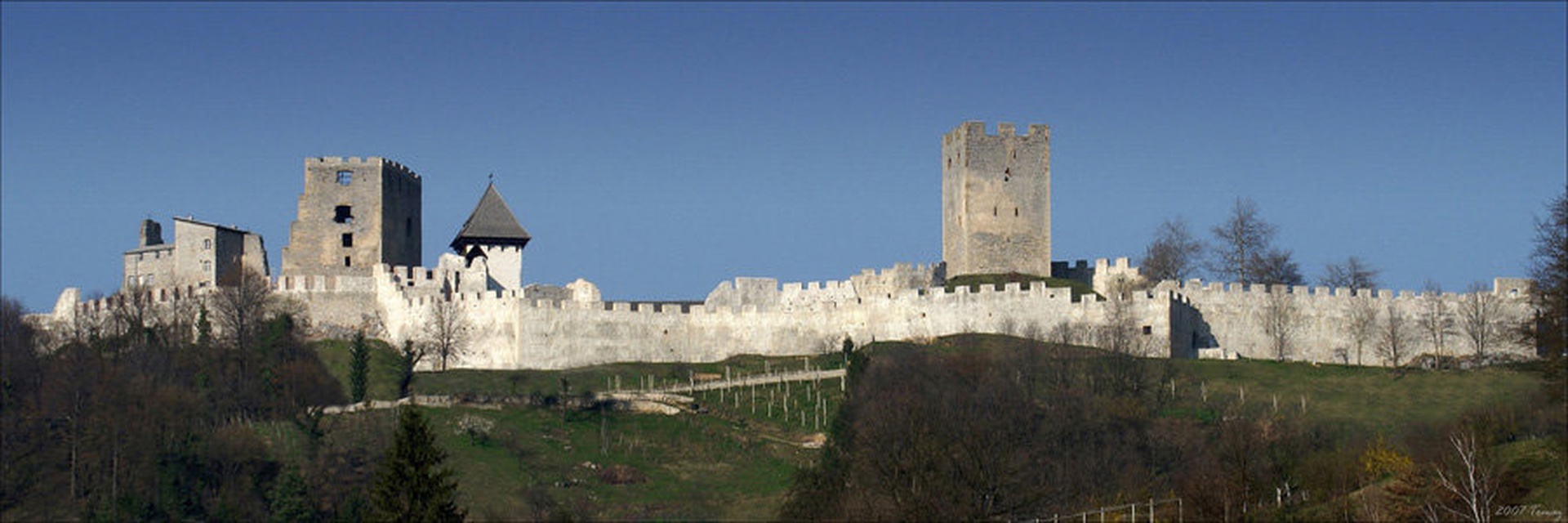 Celjski stari grad by Tomaž Švajger