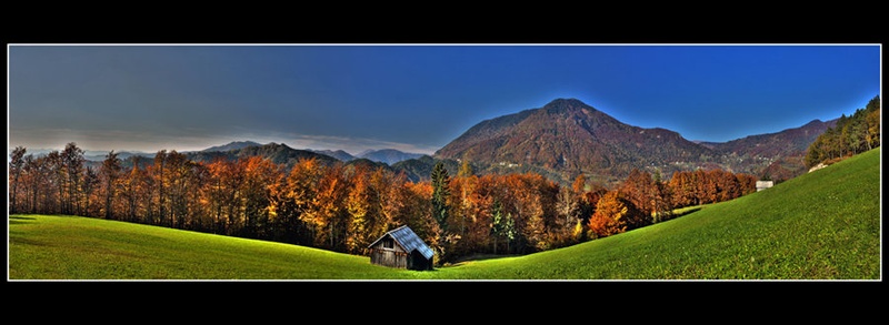 Jesenska panorama by fisheye
