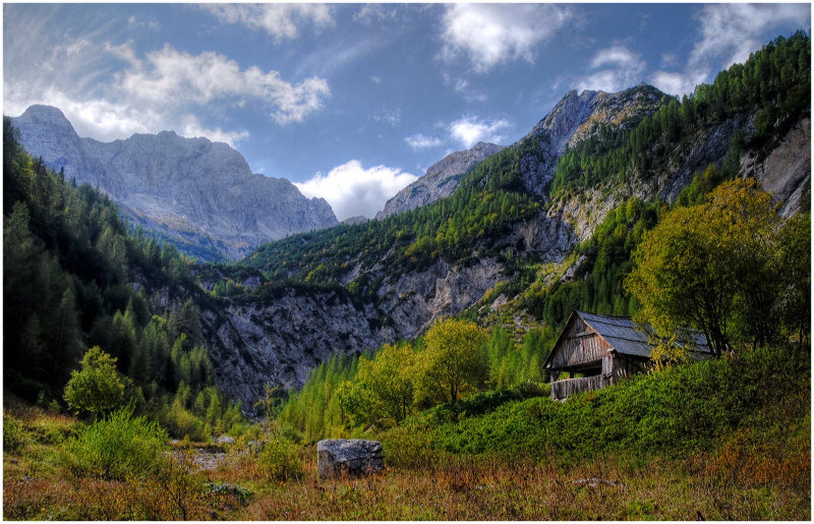 Opuščena planina by blaž ocvirk