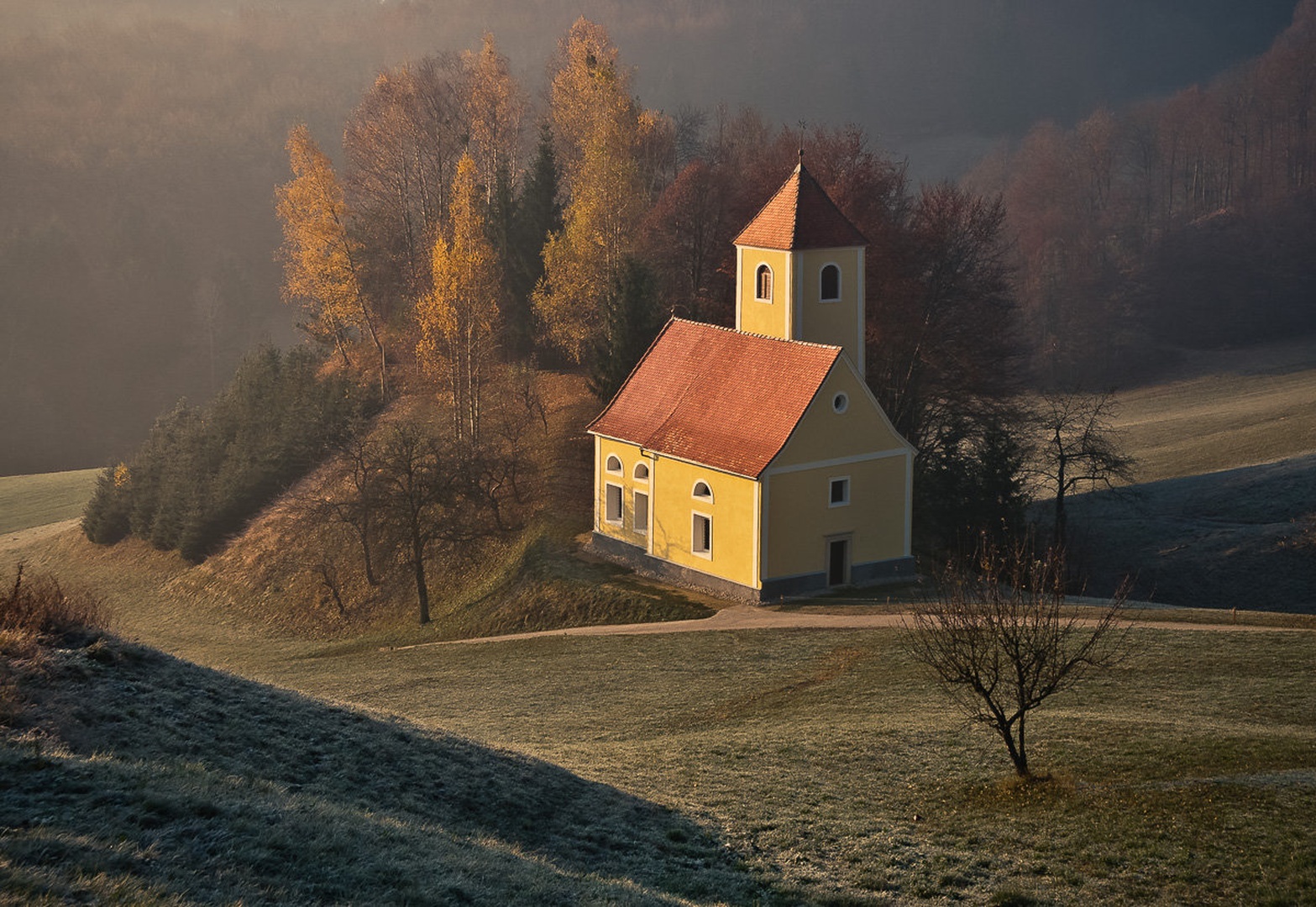 Jesensko jutro by brane košak
