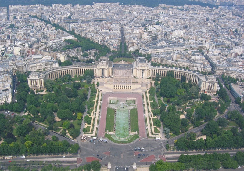 Pariz iz Eiffla by Luka Mihelič