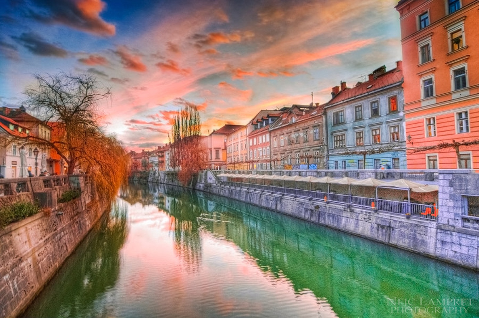 Večerna LjubljanA by Nejc Lampret