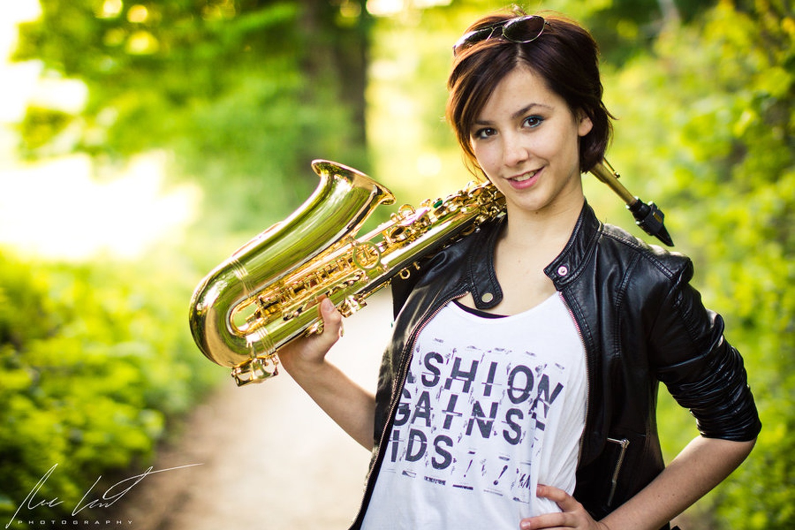 The sax girL by Nejc Lampret