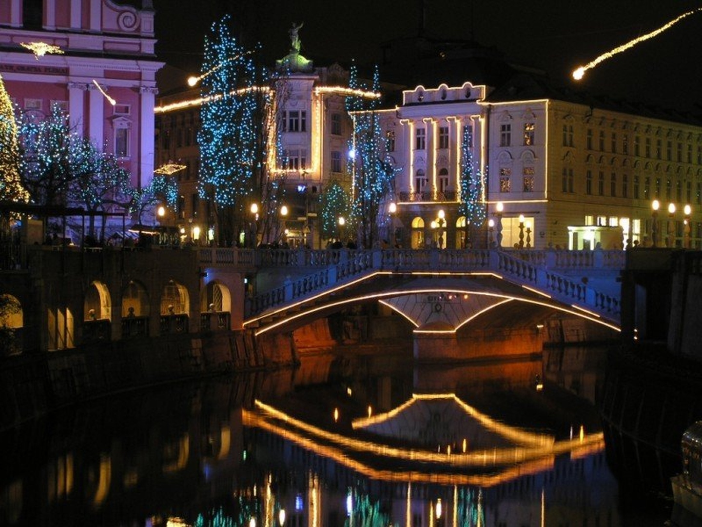 ljubljana by night by