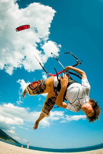 Little kite surfer by Tomislav Može