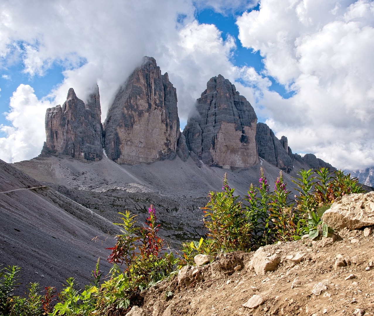 Tre Cime jeseni by