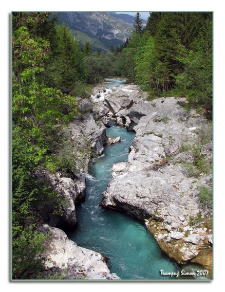 Korita Soče by Simon Trampuž