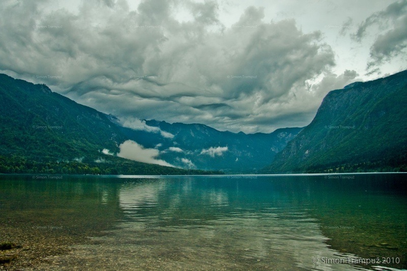 ''Bohinj lake'' by Simon Trampuž