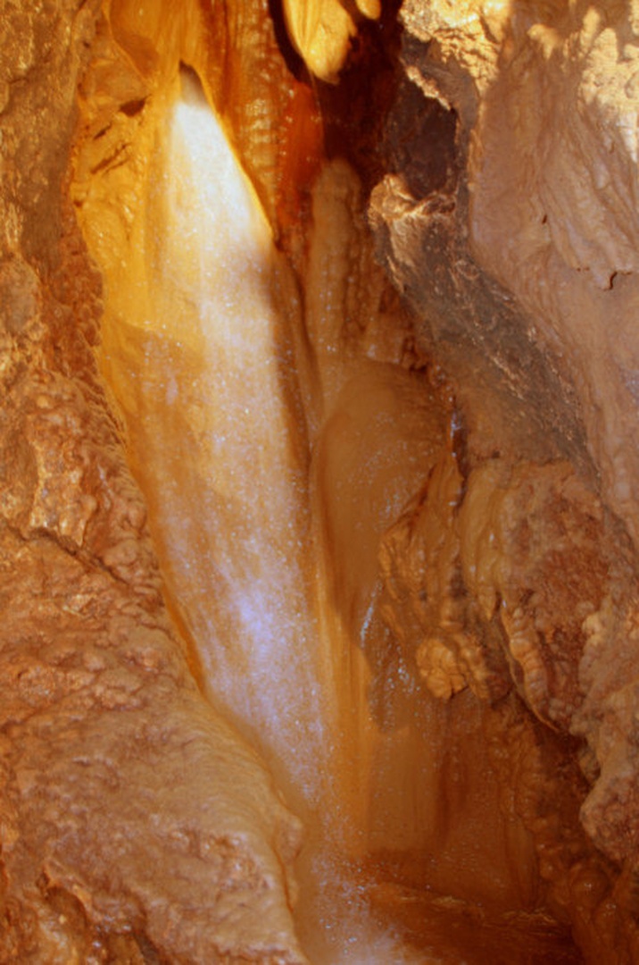 Golden watterfall by