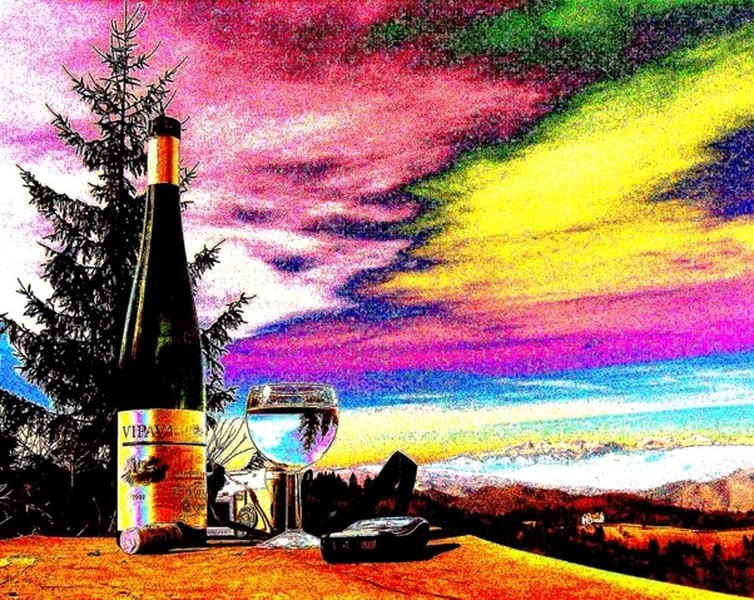 in vino veritas by Marko Boltin