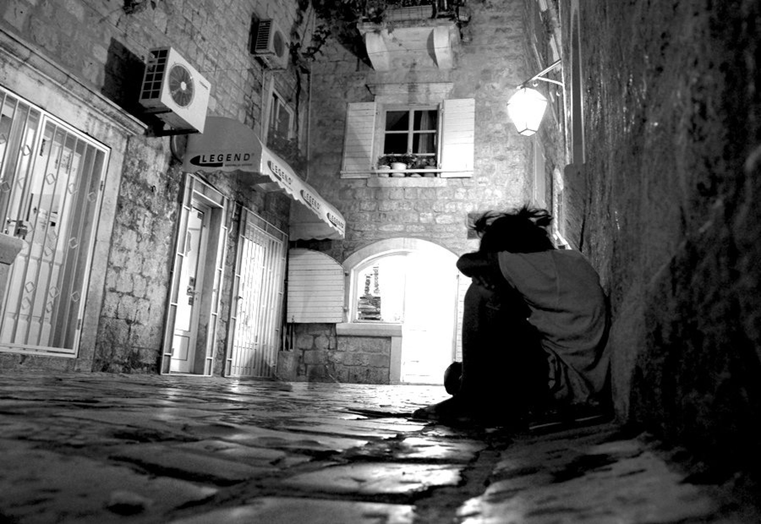 Alone by iz m