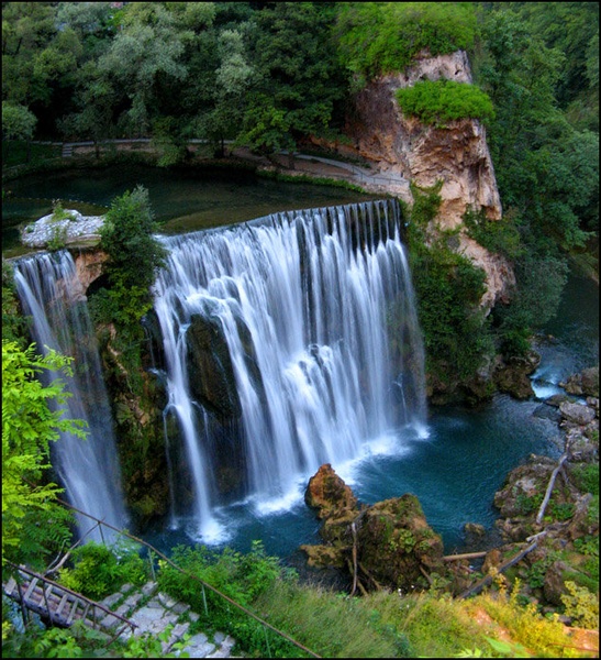 Waterfall by Matej Slabe