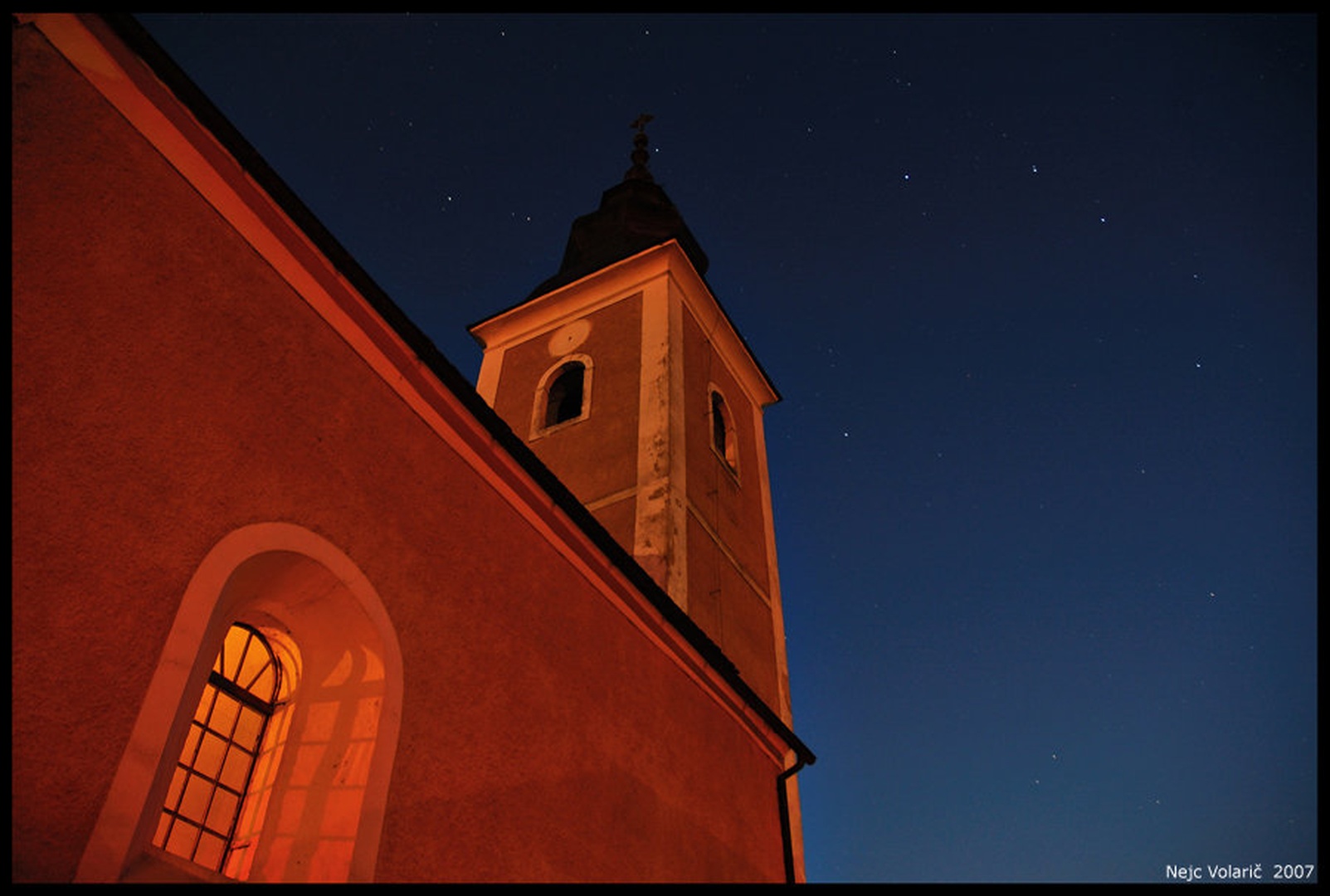 midnight church by Nejc Volarič