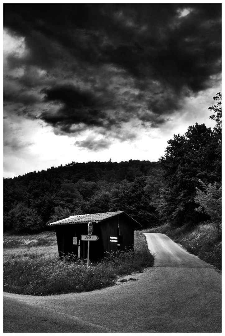 bus stop by Nejc Volarič