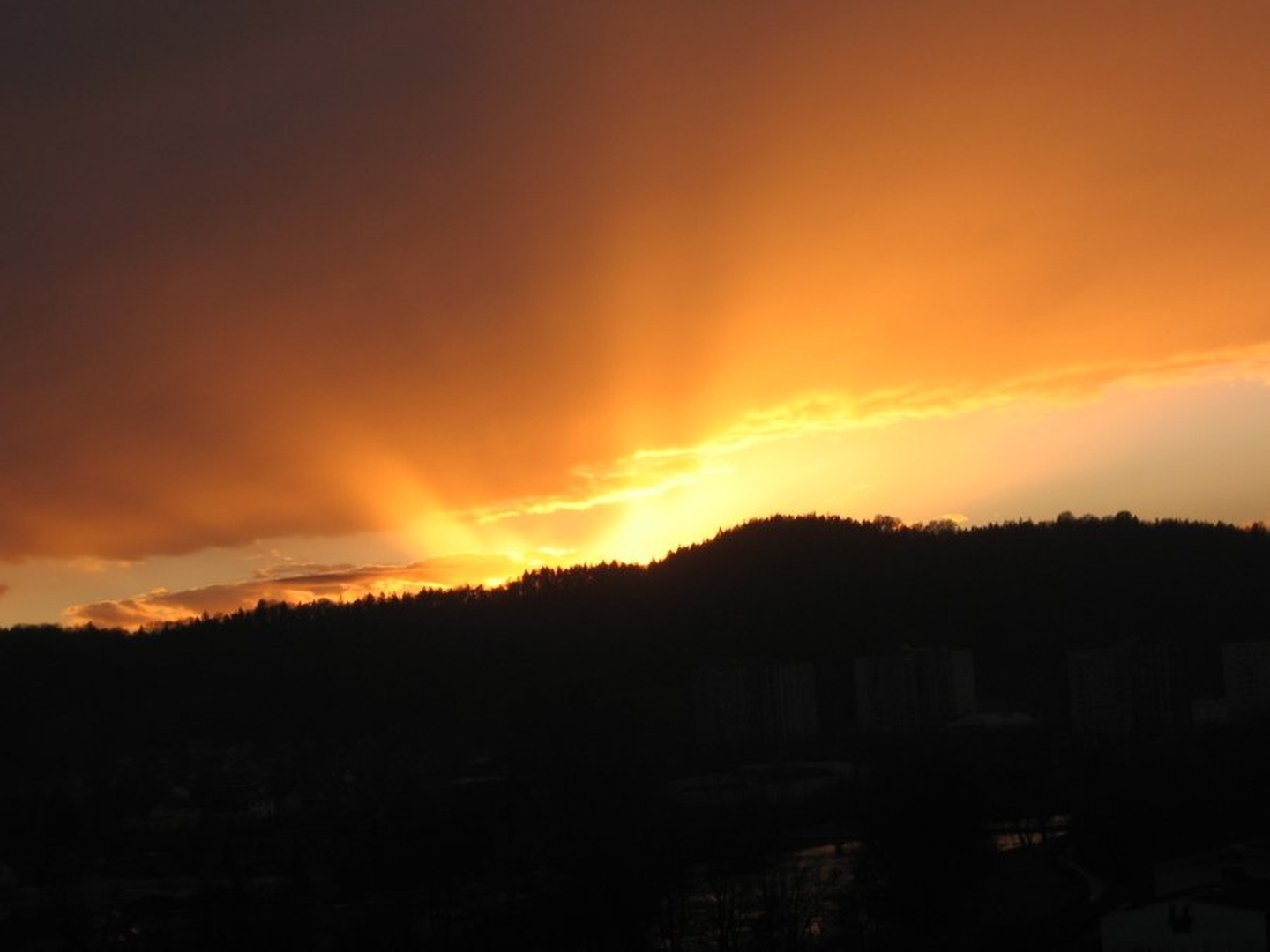 Sun-set by katja