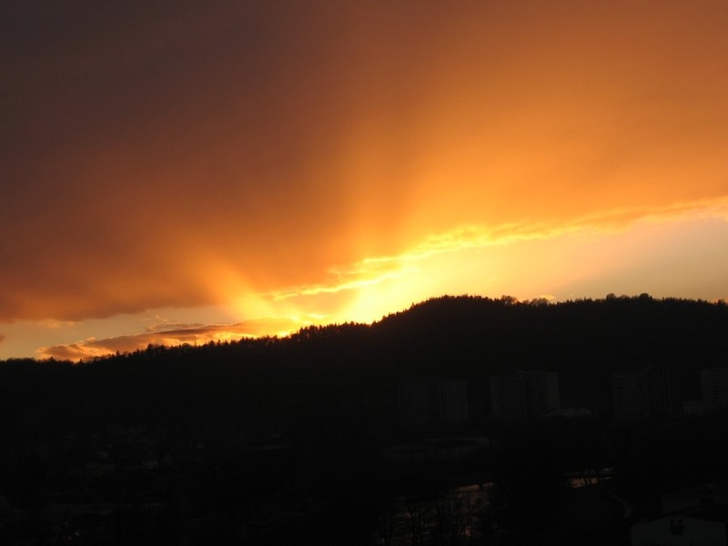Sun-set by katja