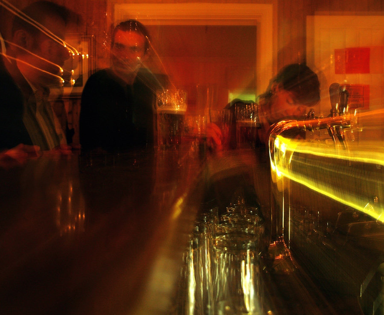 After one too many shots... by Nikolas Grabar