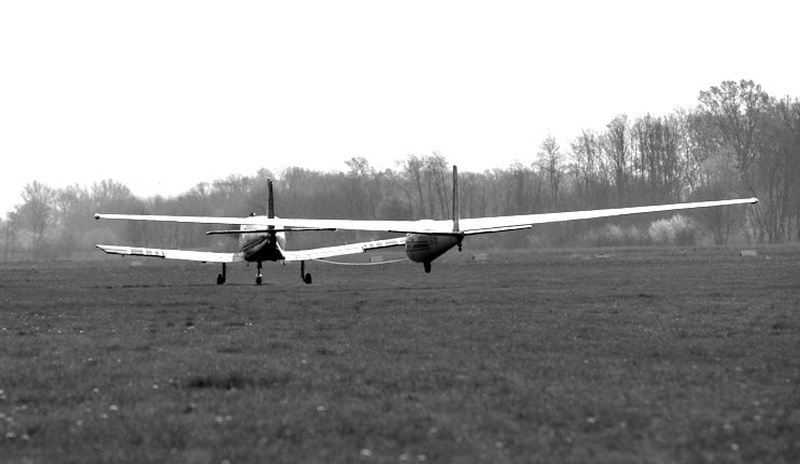 Aerozaprega pri poletanju by Lucky Luke