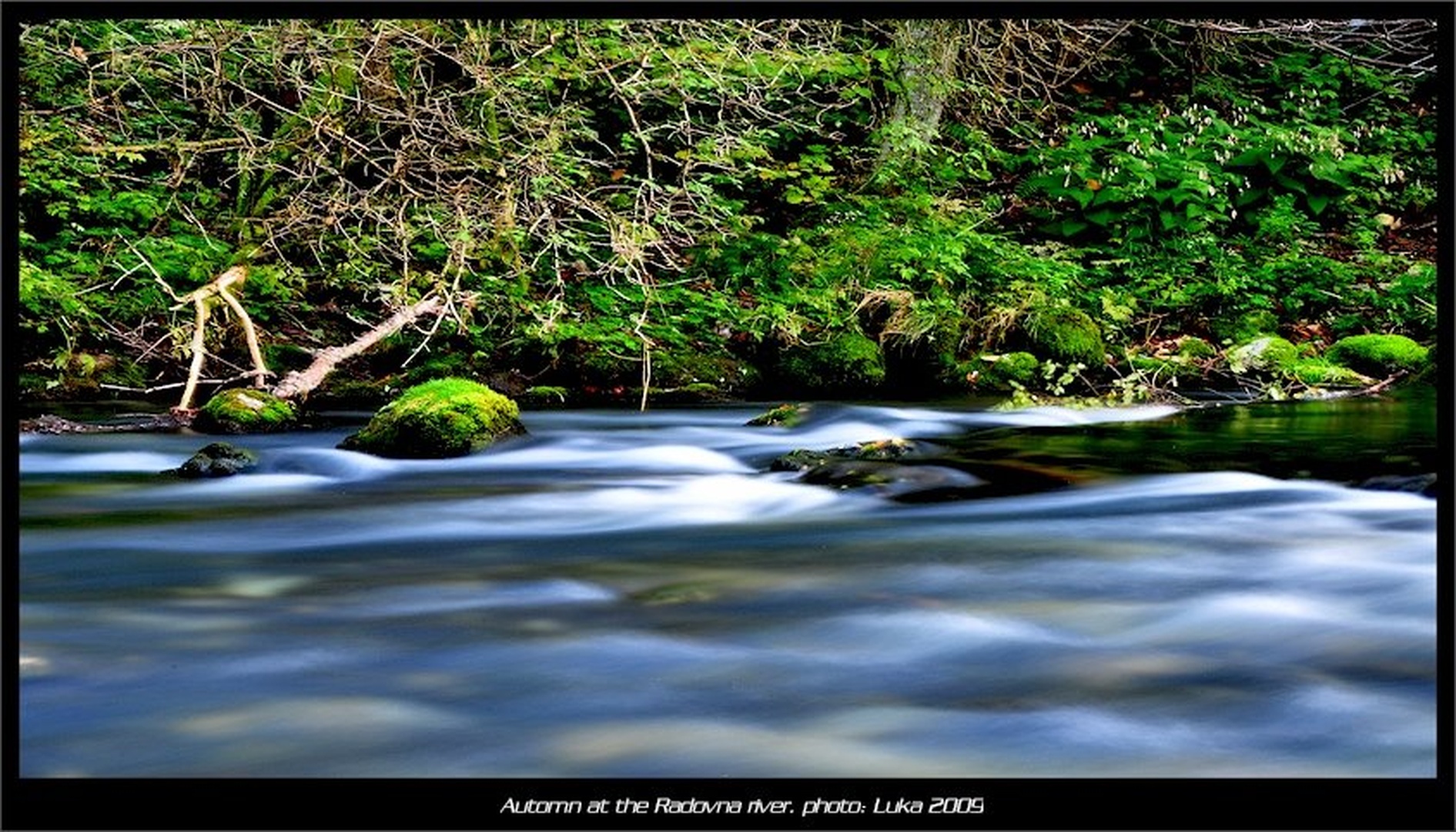 Autumn at the Radovna river by Lucky Luke