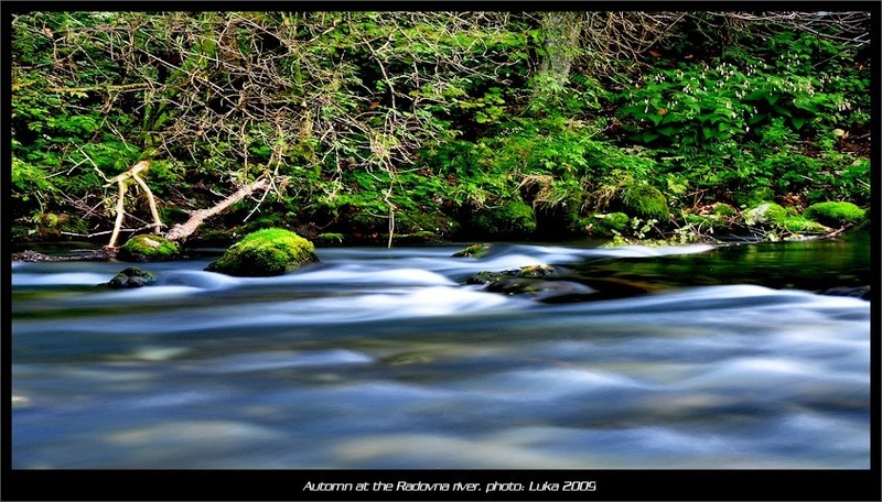 Autumn at the Radovna river by Lucky Luke