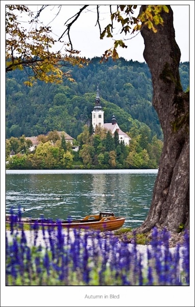 Bled in Autumn by Lucky Luke