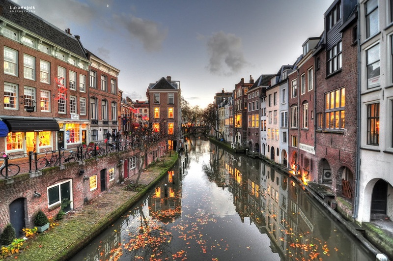 Evening in Utrecht by Lucky Luke