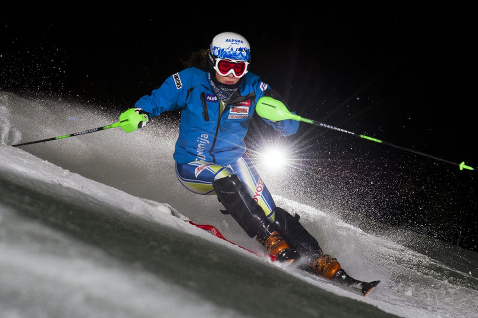 Slalom by Rene