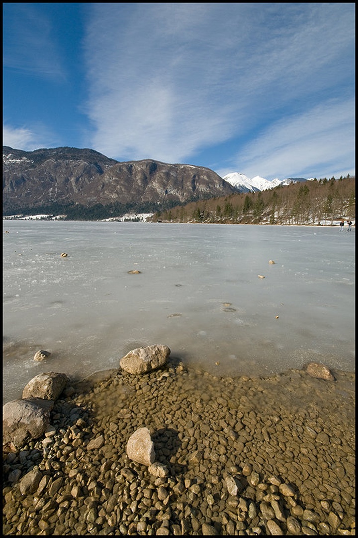 Deep freeze ali Bohinjski raj III by Dejan Bogdanov