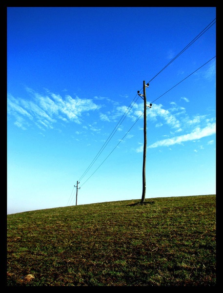 electric sky by Matej Molek