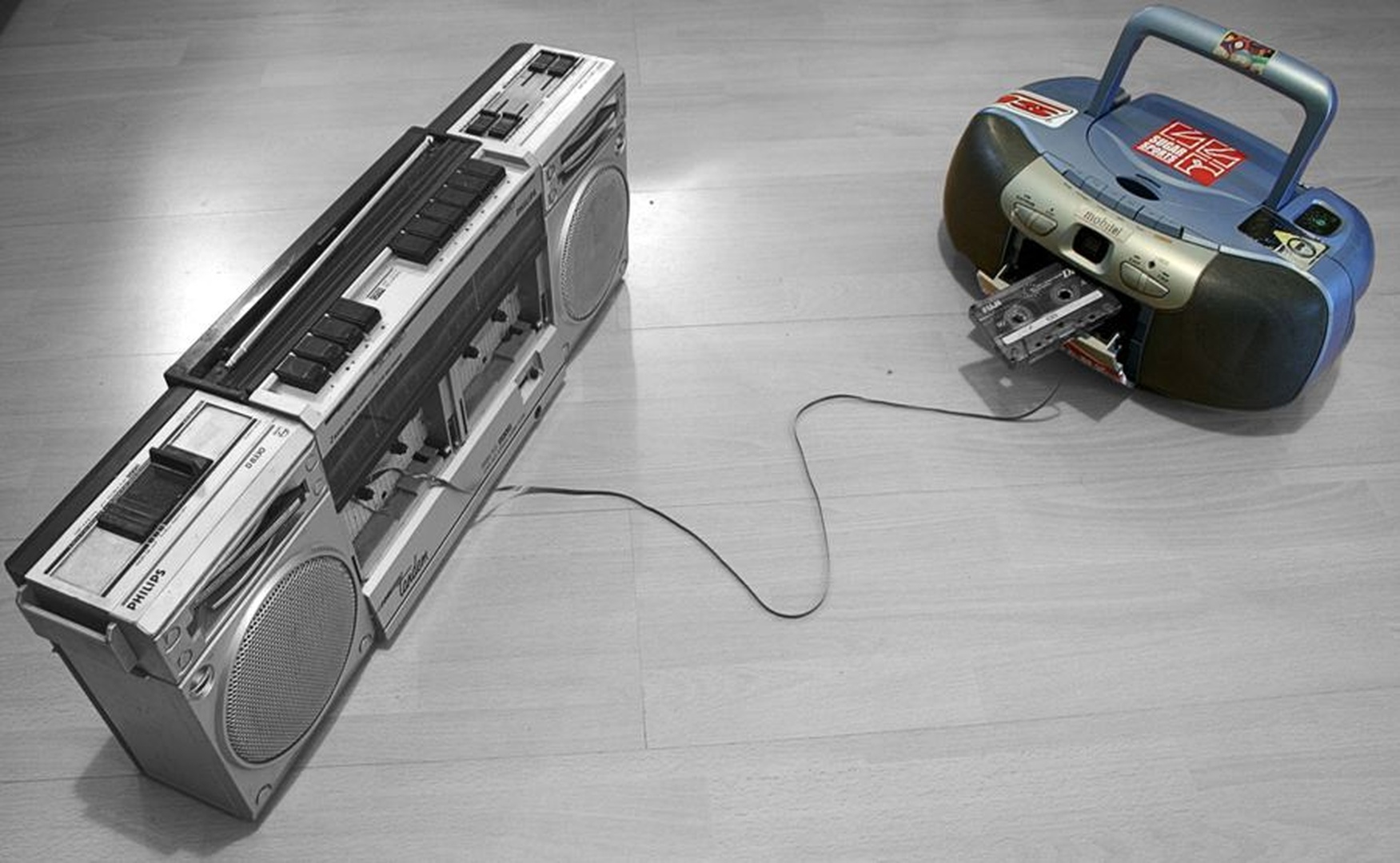 she doesnt like the old radio by Drago Embersic