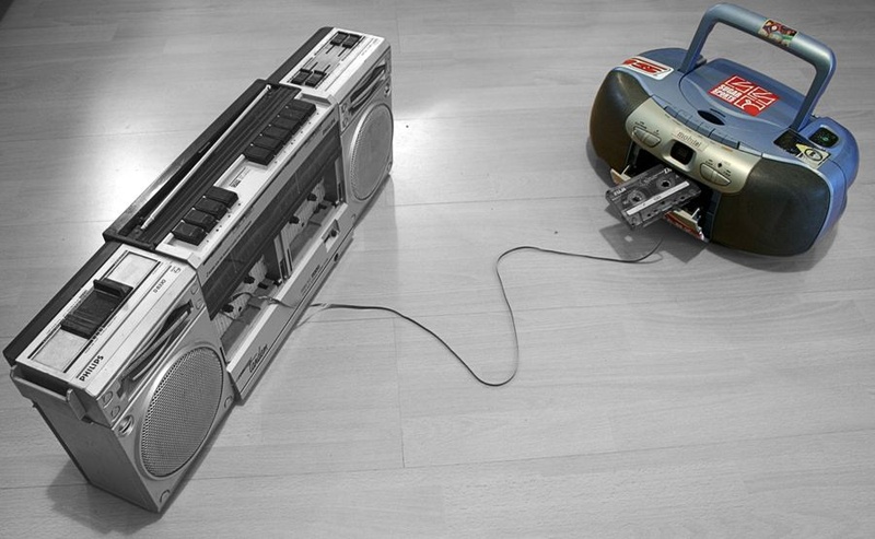 she doesnt like the old radio by Drago Embersic