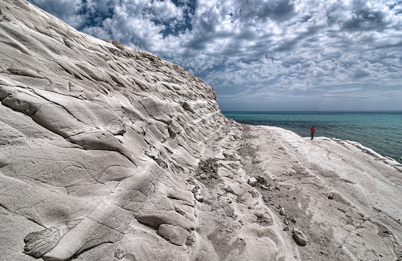 Scala dei Turchi by Izidor Gašperlin