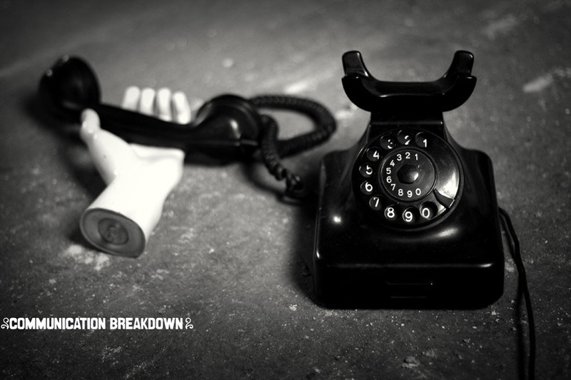 communication breakdown I by Marin Mešter