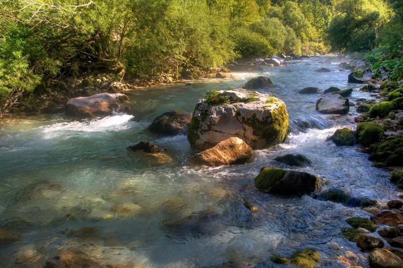 Reka Soča by sn0wball