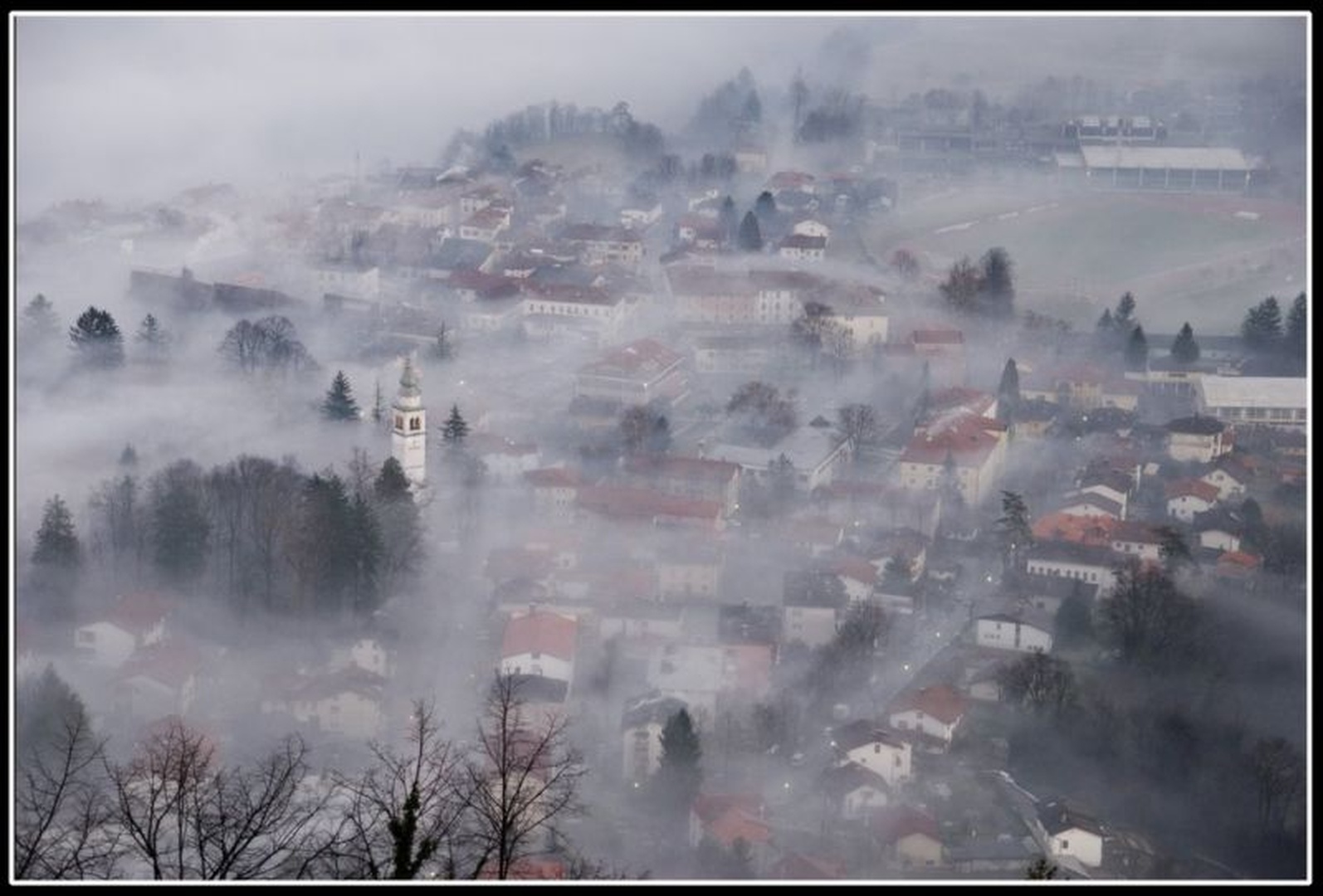 Mesto megle by MihaVencelj