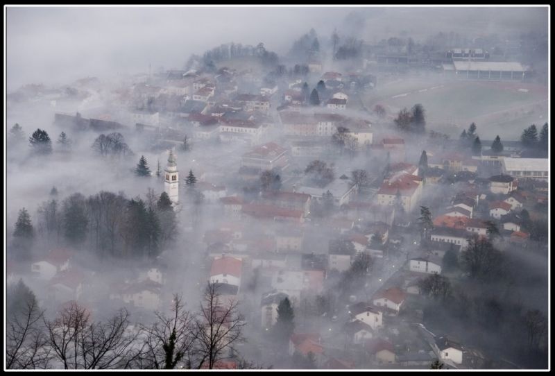 Mesto megle by MihaVencelj