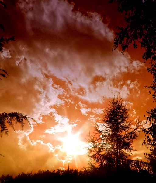 sun vs. clouds by Dali double07